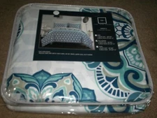 NIB CHIC HOME DESIGN IBIZA 3 PC. DUVET SET FULL/QUEEN