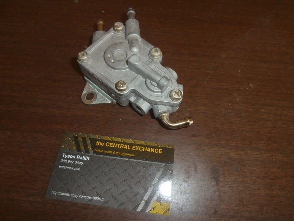 02 03 Polaris Sportsman 500 Professional Series 10 Fuel Gas Tank Air Pump OEM - Image 3 of 4