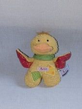 Schmusetier Sigikid Greifling Ente Gans Paula Polenta gelb Frottee