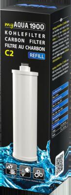 ARKA Aquatics - Microbe Lift - MYAQUA 1900 Kohlefilter C2 - REFILL Ersatzpatrone