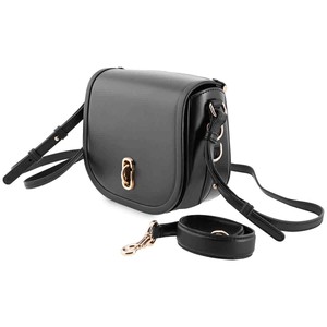 marc jacobs black saddle bag