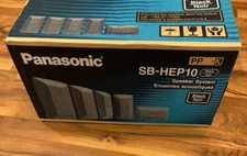 Panasonic Surround Sound Speakers Set Of 5  SB-HEP 10 Black