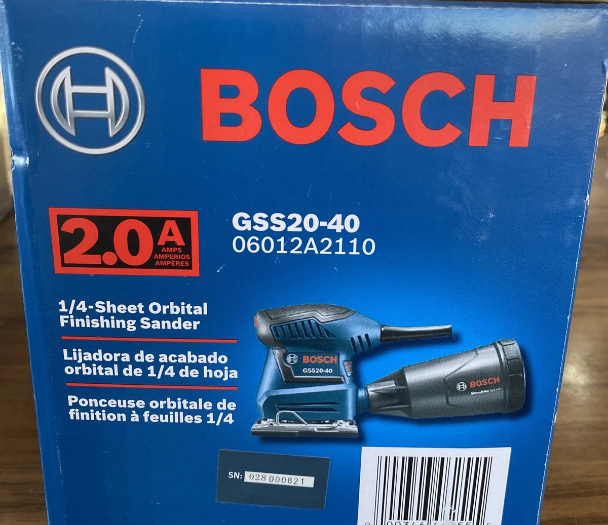 Bosch finishing sander online