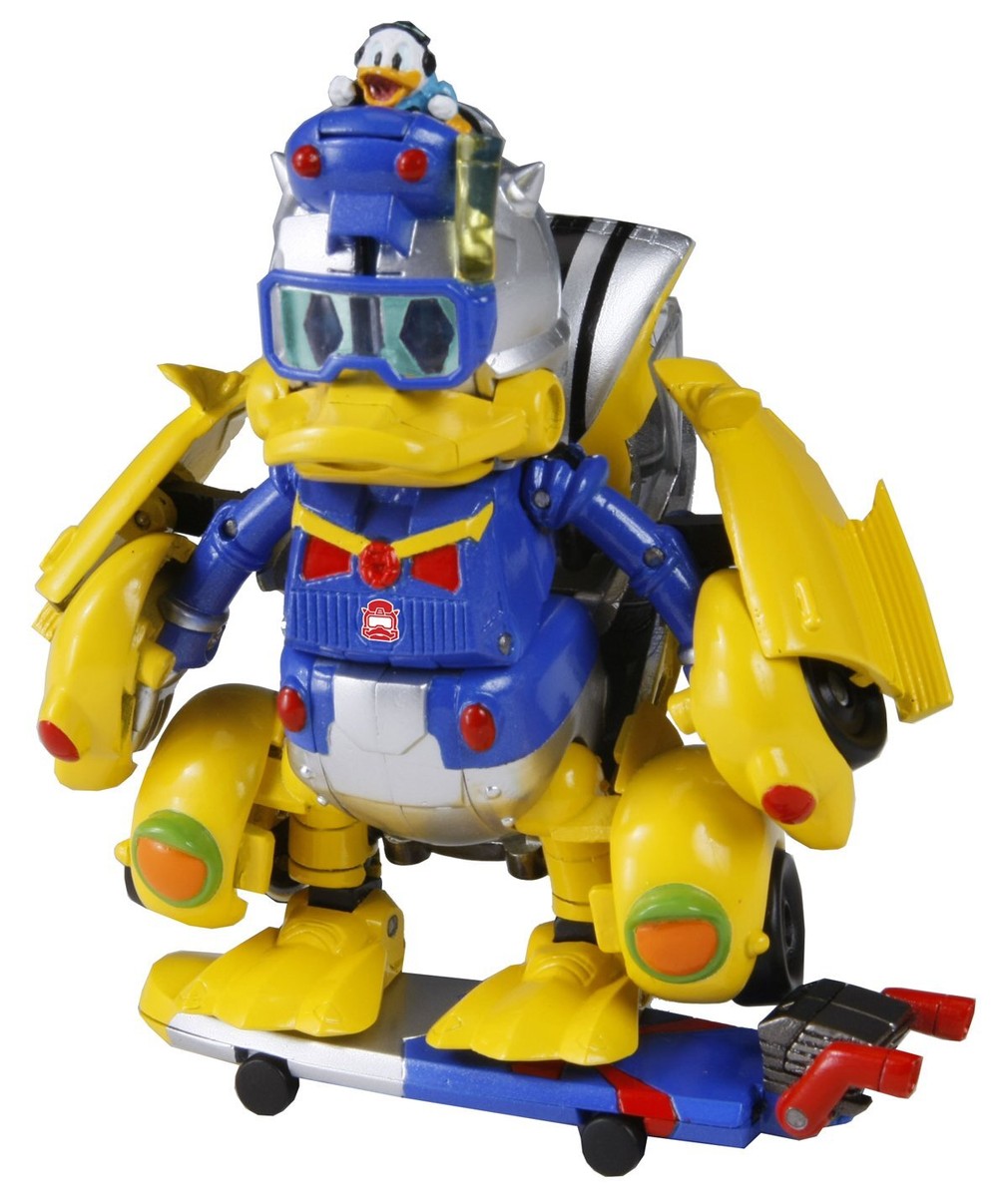 Transformers Disney Label Donald Duck Holiday Vehicle Figure