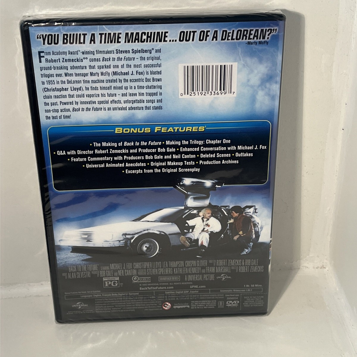 Back to the Future [DVD] 1985 Michael J. Fox,Christopher