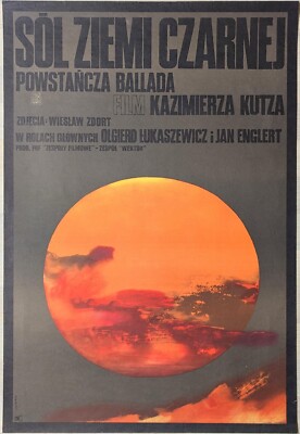Poster Plakat - The Taste of the Black Earth - Swierzy - Film Vintage Polen 1969