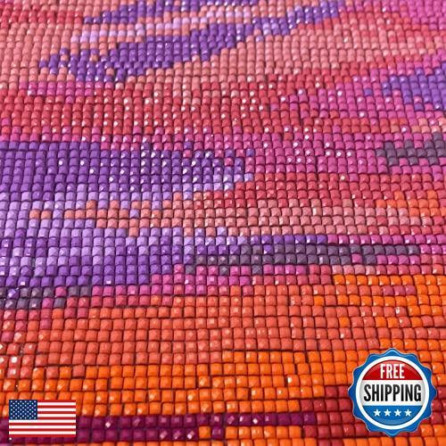 MXJSUA 5D Diamond Art Painting Kits, DIY Square Full Drill Diamond Art Kit, C - Picture 4 of 5