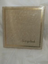 Unbranded beige scrap book/photo album sealed New without tags