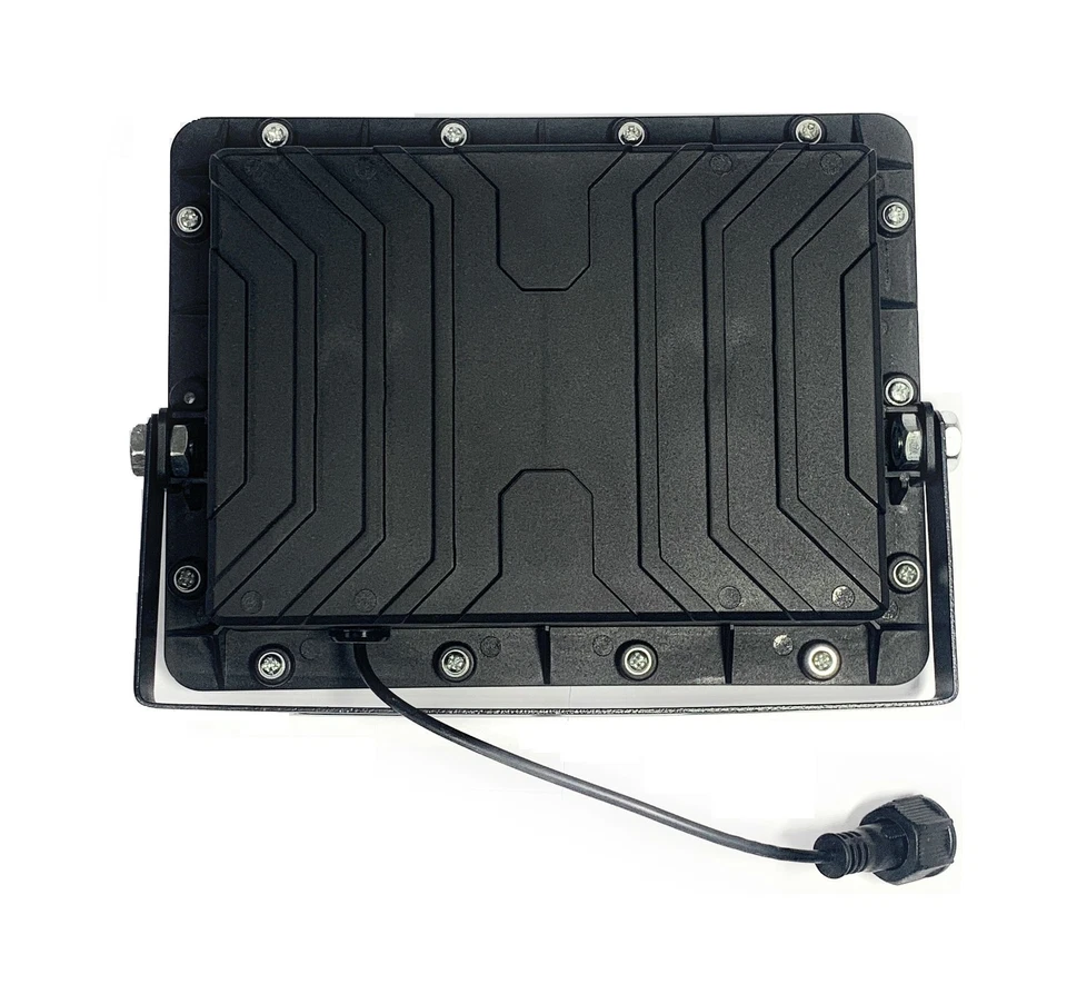 Led da Esterno da 100W Con Luce Fredda Bianca Con Pannello Solare E Telecomando - Immagine 4 di 4