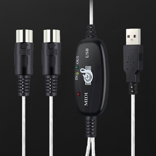 180x2 cm MIDI -Kabel zum USB -Midi -Kabelmusik -Bearbeitungskordkordkabel - Bild 10 von 11