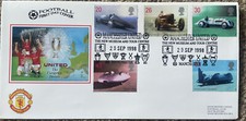 Manchester United Museum & Tour Centre 1998 Cars ‘Large’ Dawn First Day Cover