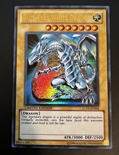 Yu-Gi-Oh Blue-Eyes White Dragon LC01-EN004 Ultra Rare Limited Holo Konami