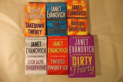Takedown Twenty, Turbo 23, Hardcore 24, Look Alive 25, 26& 30 by Janet Evanovich