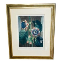 Dr Thornton Aquatint La Flor Cuadrangular Grabado Botánico Impresión RARO