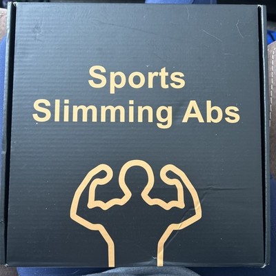 Abs Stimulator Sports Slimming Muscle Toner w/user Guide, Charger, Discs,Hydroge