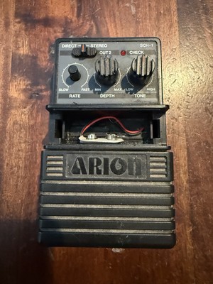 Arion SCH-1 Stereo Chorus Analog Rare Vintage Guitar Effect Pedal MIJ Japan