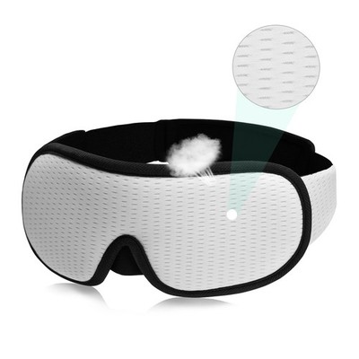 3D Mask for Sleep Eye Mask Lights Blockout Soft Padded Sleeping Fabric Cover.