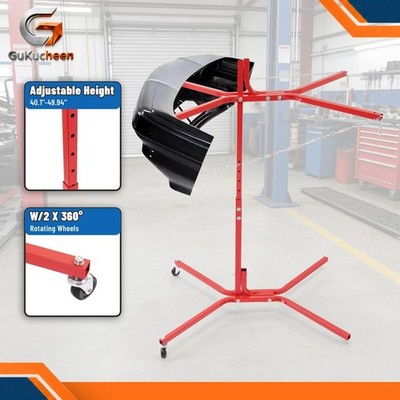 Bumper Tree 50'' Auto Body Door Fender Panel Paint Stand Holder Hang Hood Stand