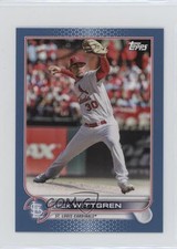 2022 Topps Mini Blue 4/10 Nick Wittgren #US202 0e4z