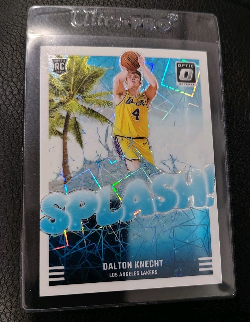 2024 Optic Splash Dalton Knecht White Velocity SSP 4/59