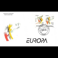 Albanien v2 - FDC Europa 1995