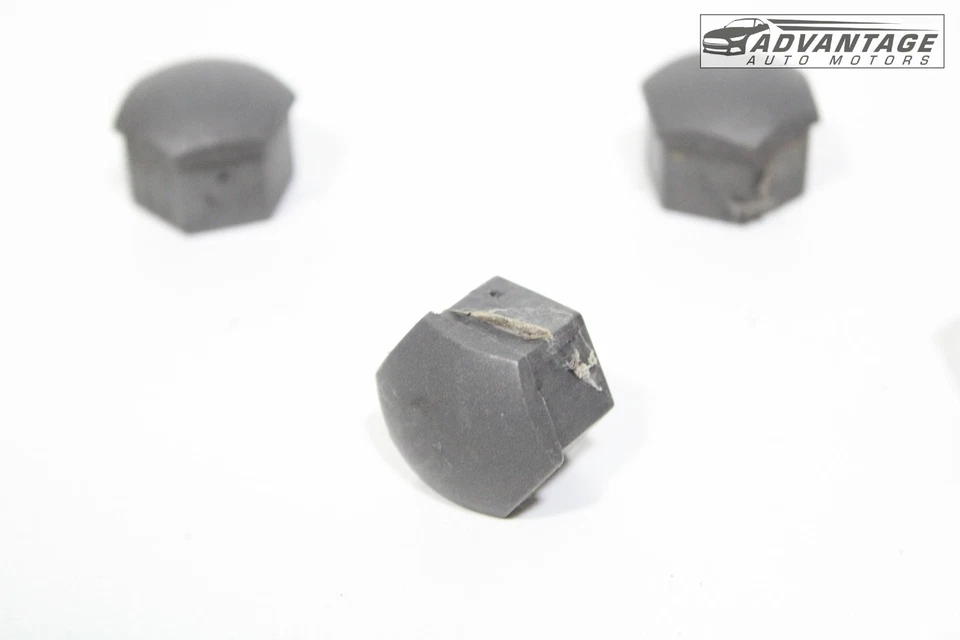 2005-2018 AUDI A6 QUATTRO C7 RODA ARO PORCA PARAFUSO TAMPA TAMPA CINZA CONJUNTO DE 5 FABRICANTE DE EQUIPAMENTO ORIGINAL - Imagem 2 de 4