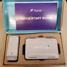 Flume F2700 F2600 Smart Home Water Monitor Untested Set
