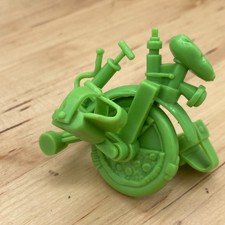 Vtg TMNT Sewer Cyclin Raph Figure Accessory Bicycle
