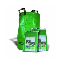 GrüNer Laubsack Gartensack Packsack Rasensack Gartenabfallsack Abfall 270 Liter