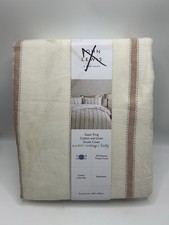 John Lewis Lanark Cotton/Linen Blend Duvet Cover Super King 