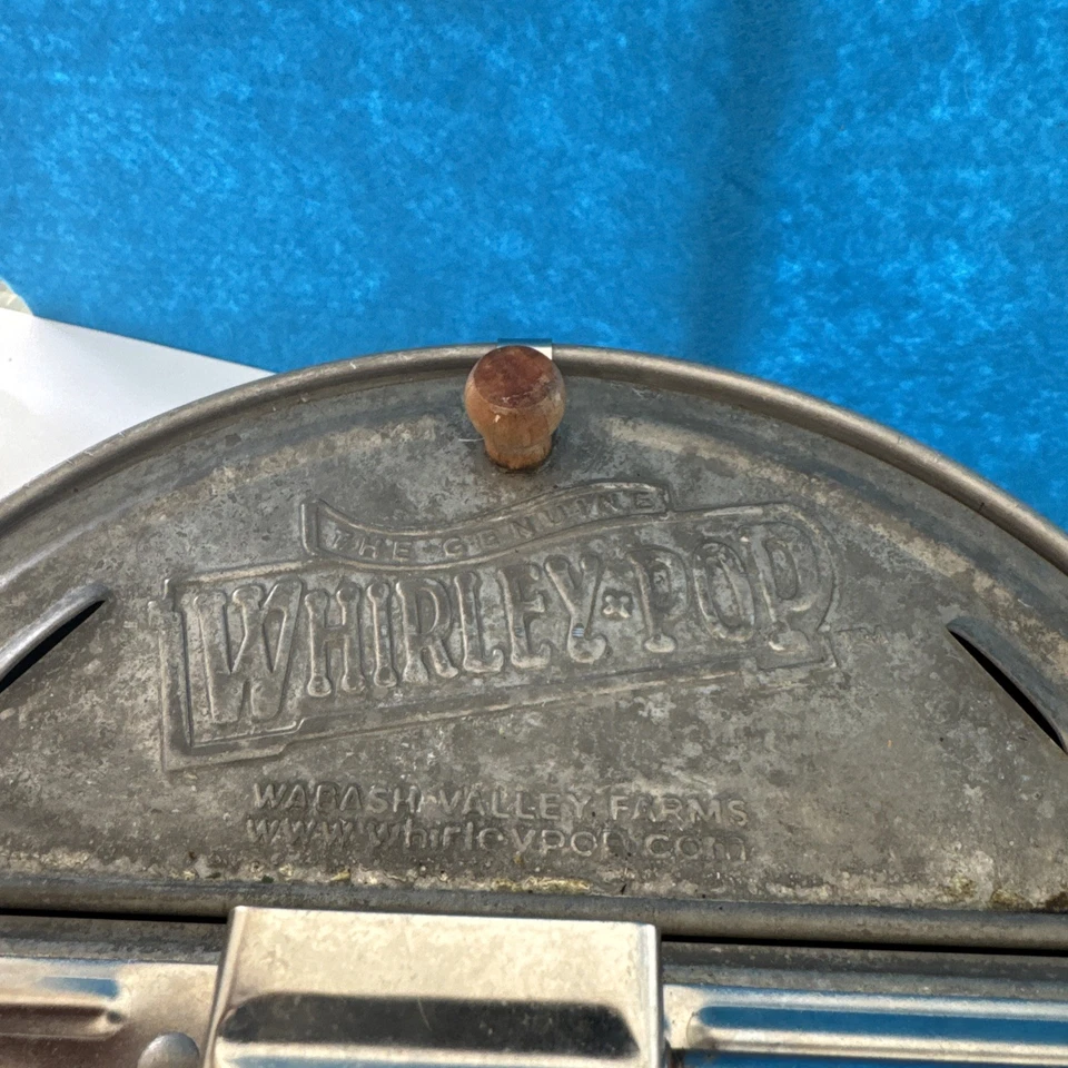 Manivela The Genuine Whirley Pop Stovetop Corn Popper-Wabash Valley Farms - Imagem 2 de 4