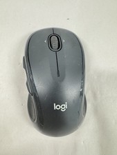 Logitech Wireless Mouse Logi Gray   Tested and Working
