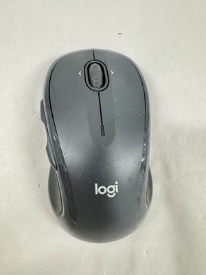 Logitech Wireless Mouse (Logi) Gray   Tested and Working
