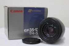 Canon EF 35-135mm F4-5.6 Zoom Lens with Box Used Noted Signs Age 13 