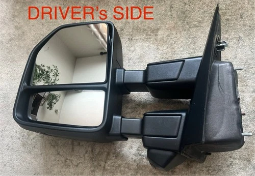2023-2025 Ford Super Duty Mirror Driver Side Left Power Fold/Extend 360 Cam