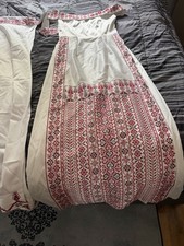 Damen Abendkleid Maxikleid lang 100% Seide M ...