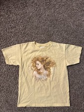 Taylor Swift Fearless Tour Tee Shirt YOUTH M Medium Swiftie Merch 2009 Y2K Yello