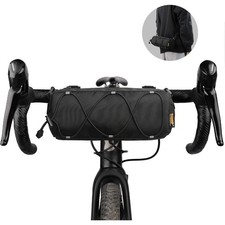 Bike Handlebar Bag, Bicycle Front Bag Shoulder Bag Storage Bag with Shoulder