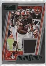 2022 Panini Playbook Down and Dirty Green 16/49 Kareem Hunt #DD-13 r9d