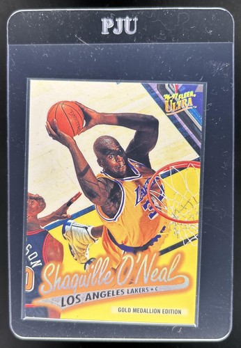 1996-97 Fleer Ultra Shaquille O'Neal Gold Medallion #G-204 Lakers