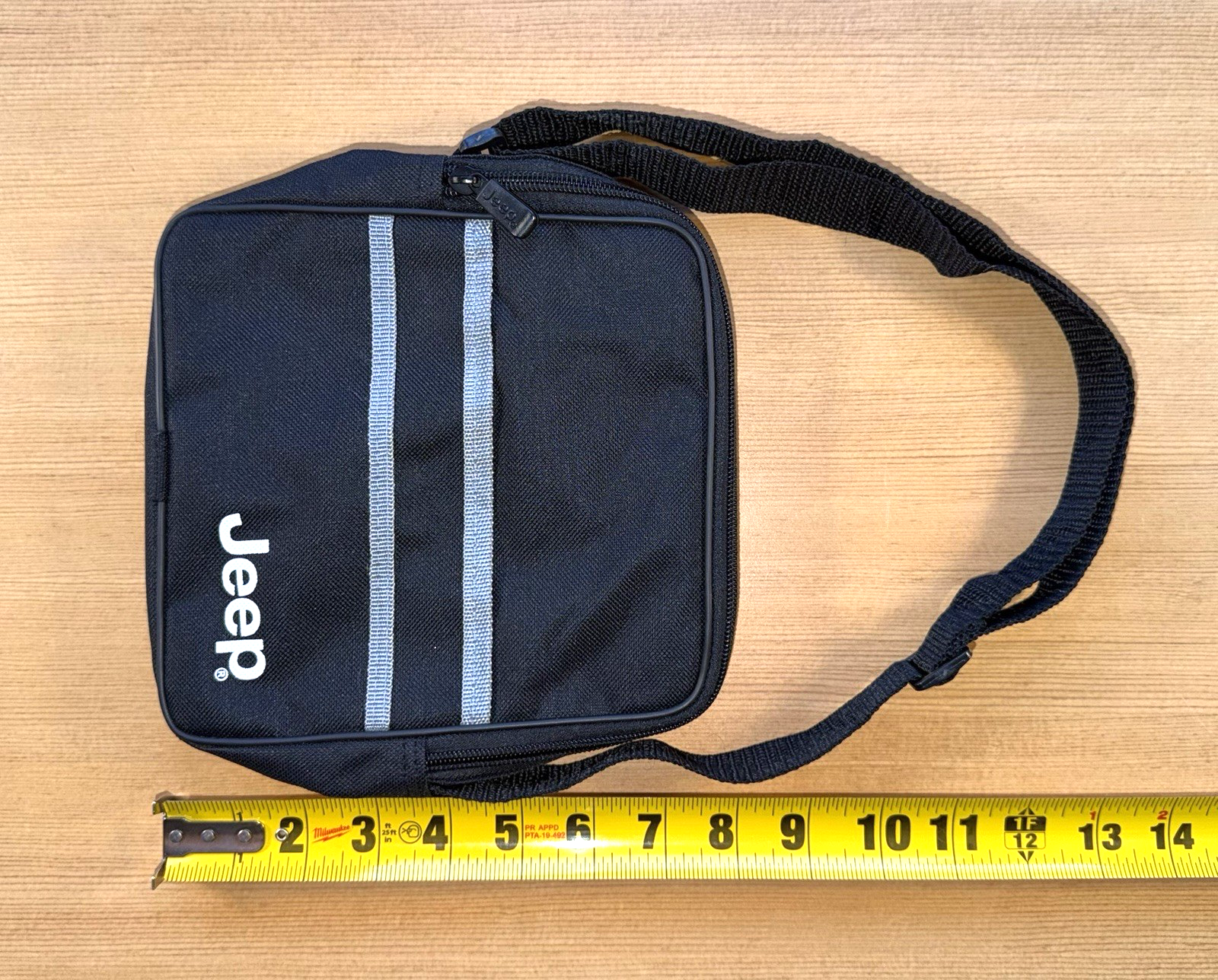 Small Geeps Jeep Authentic Utility Small Carry Bag Binocular Bag Black Shoulder ...