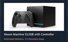 Steam Machine 512GB with Steam Controller (CONFIRMED PURCHASE ORDER)