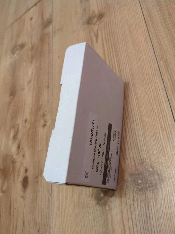 Square D QOE  10A  30mA  110C03 1 Pole Ns  RCBO TYPE QOE  Breaker , SENT FAST  - Image 2 of 3