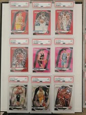 2024-25 Panini Prizm PSA9 Graded Lot (36 Slabs)
