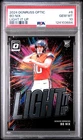 2024 PANINI DONRUSS OPTIC LIGHT IT UP #6 BO NIX ROOKIE RC PSA 10