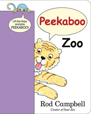 Peekaboo Zoo by Rod Campbell Board Book Book