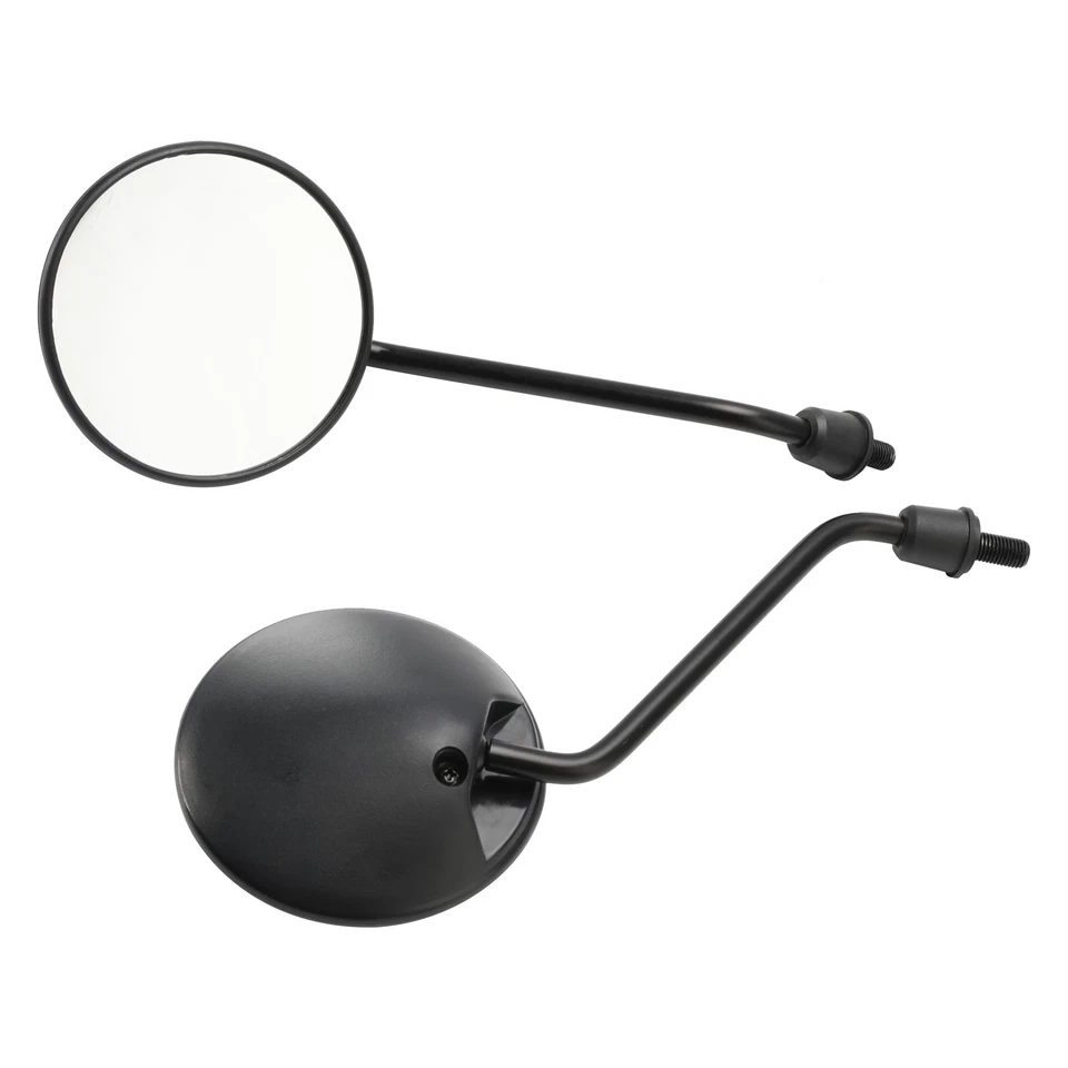 PAIR MIRRORS BLACK - 10MM FOR HONDA XL80S XL100S CT100 TLR200 XR250L MB5 MTX50 - Изображение 4 из 4