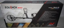 New Minelab Equinox 900 Metal Detector Multi-IQ Waterproof 3720-0006 W/6" 11"
