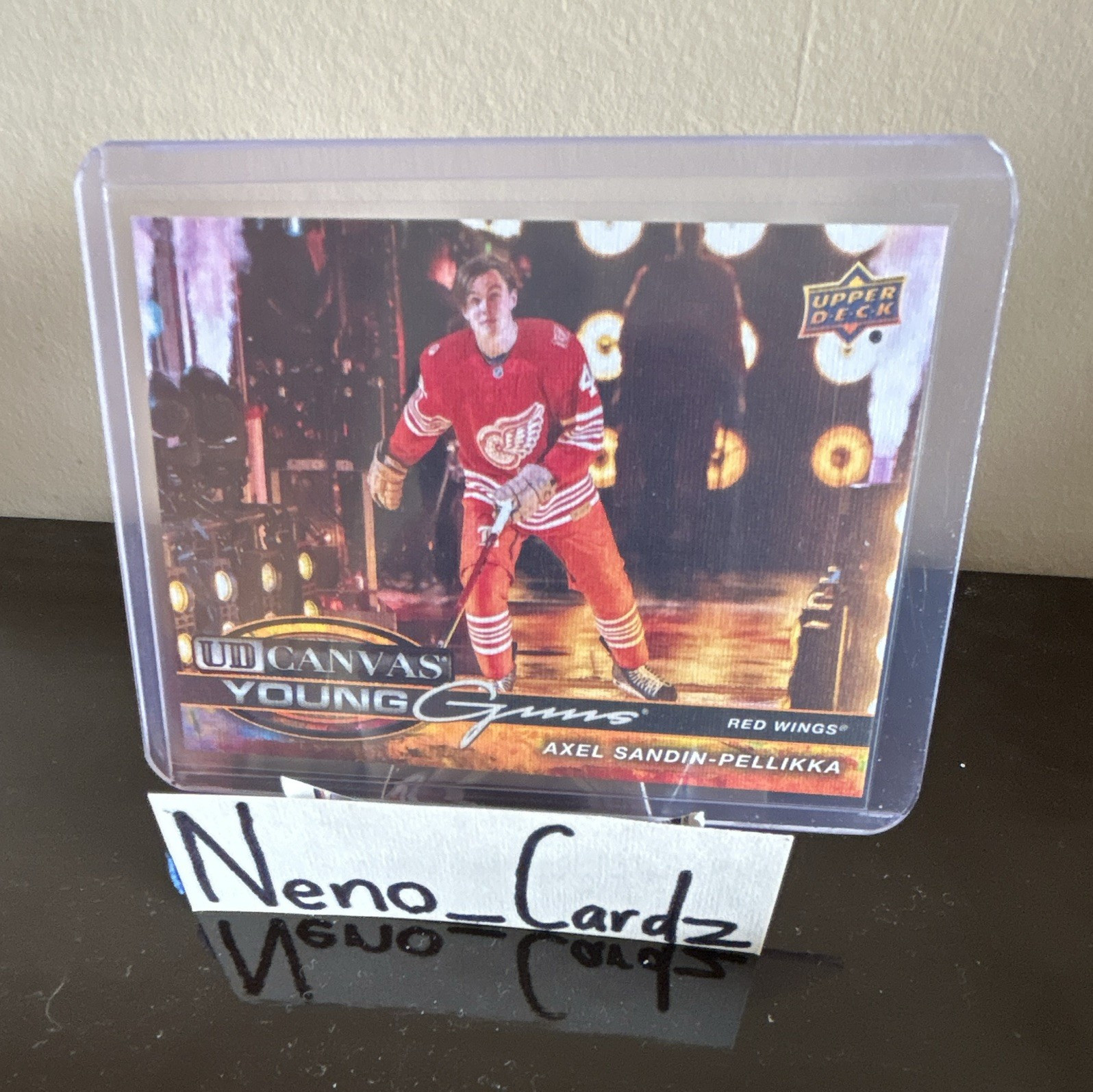 Upper Deck 2025-26 Series 2 UD Canvas Young Guns RC C-212 Sandin Pellikka