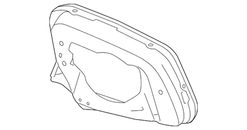 New Genuine BMW Supporting Ring Left (2014-2019) OE 51167308645